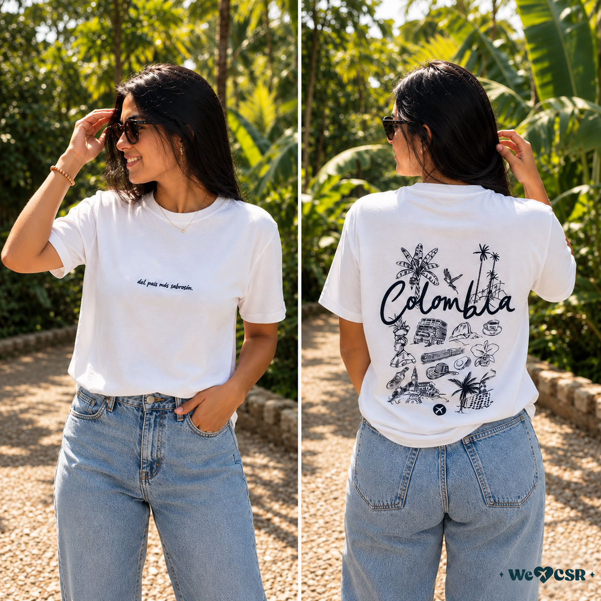 Camiseta Colombia "del país más sabrosón"