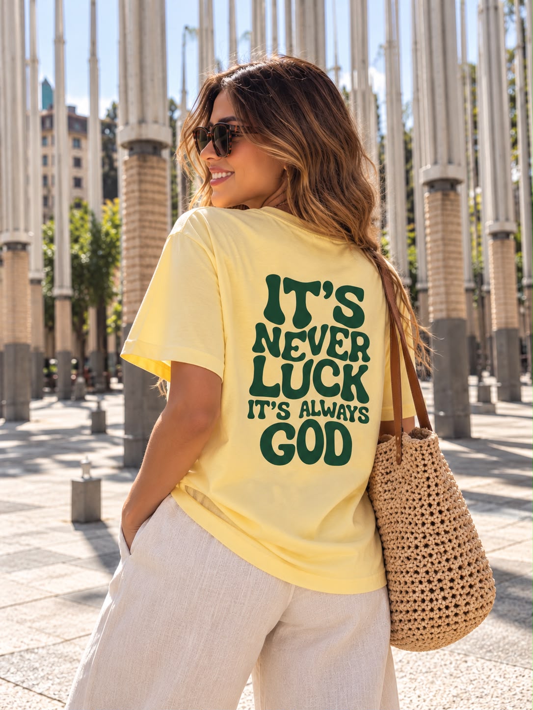 Camiseta It´s Never Luck